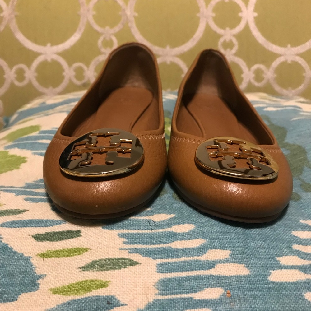 Tory Burch Tan Flats